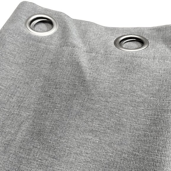 SILKHOME BLACKOUT CURTAINS NOISE REDUCTION Harmony Smoke (52INX84IN) - Picture 5 of 6